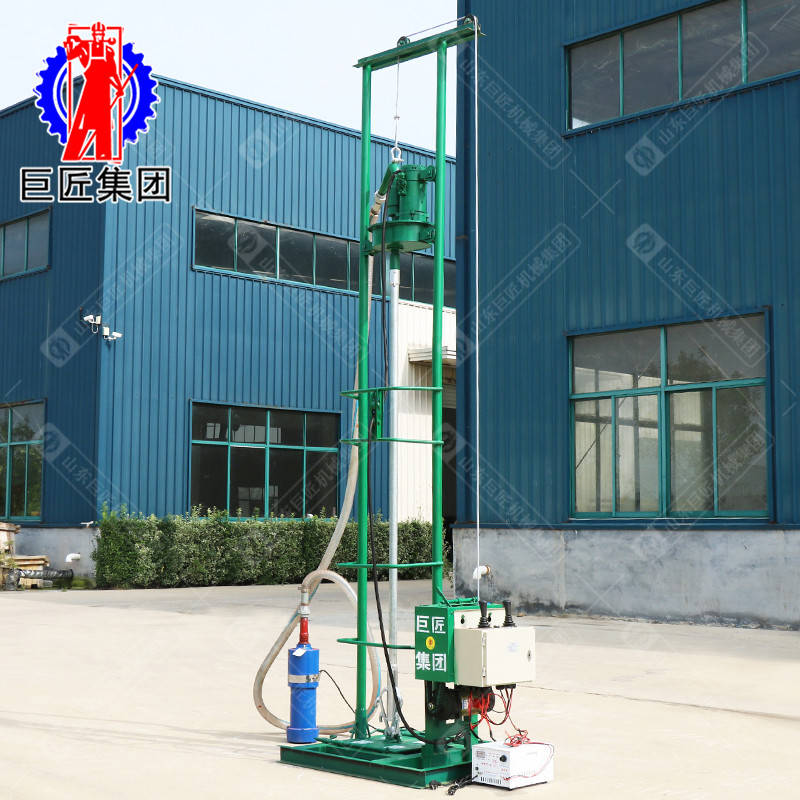 華夏巨匠SJD-2C小型全自動電動打井機 家用便攜式鉆井機可拆解