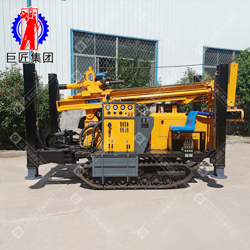 華夏巨匠 CJDX-200履帶式氣動水井鉆機(jī)