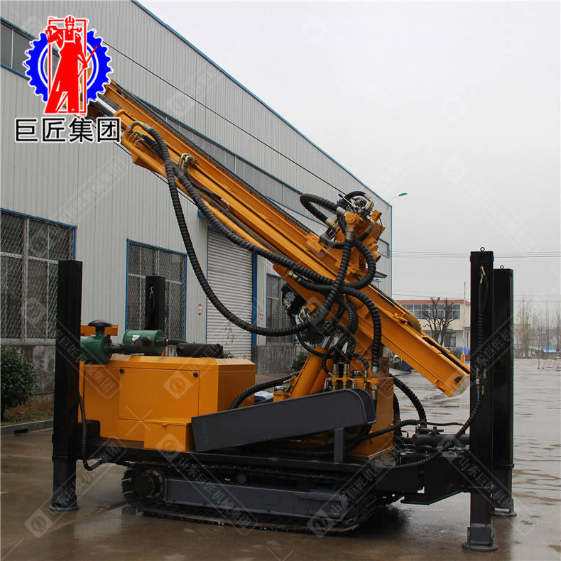 華夏巨匠 CJD-300履帶式氣動水井鉆機(jī)