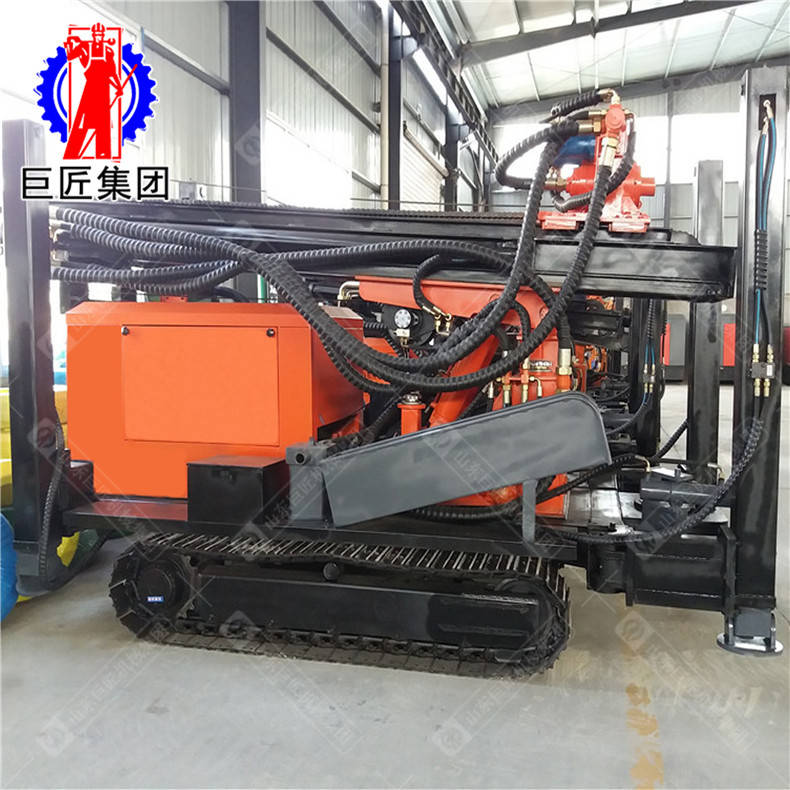 華夏巨匠 CJD-400履帶式氣動水井鉆機(jī)