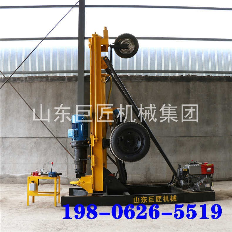 巨匠200D氣動鉆井機輕便氣動打井機潛孔鉆機用于工民鉆井地溫鉆井