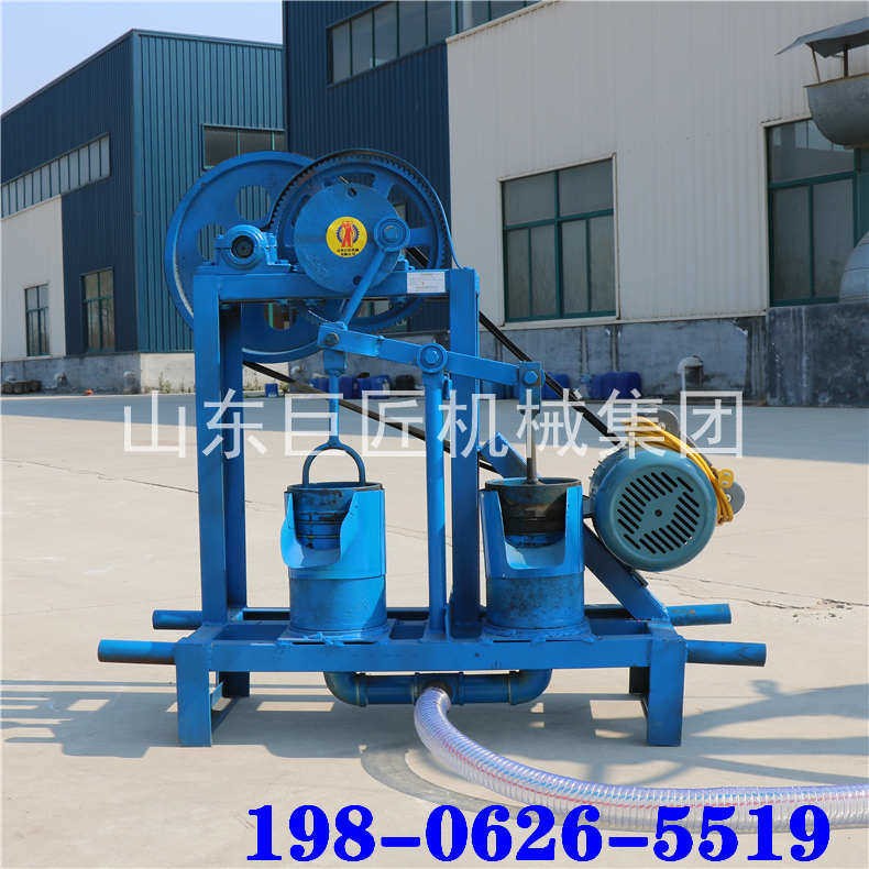 巨匠供應(yīng)反循環(huán)打井機NXB內(nèi)吸泥漿泵單雙缸壓井機