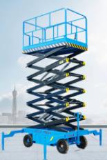 升降機移動式自行走升降平臺電動液壓升降車高空作業(yè)登高車