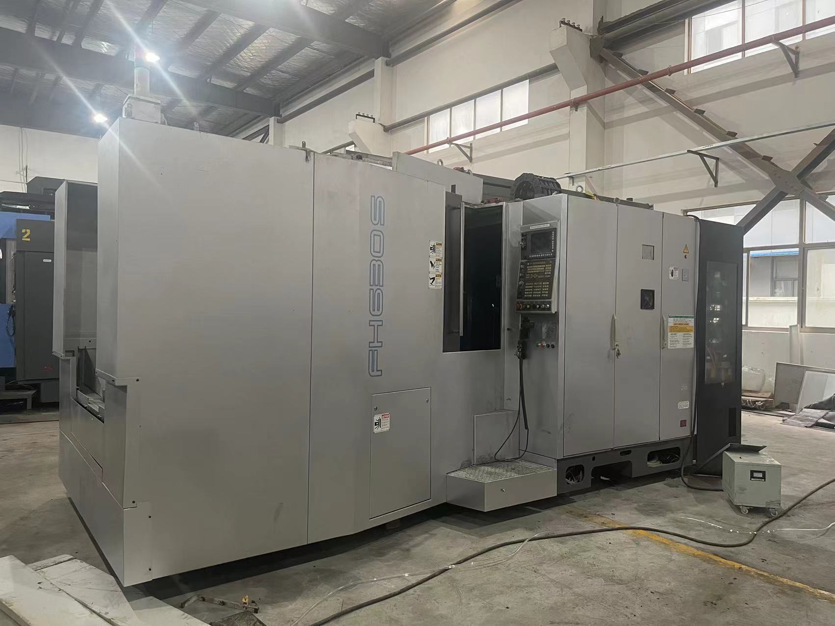 9成新日本豐田630雙工位臥式加工中心FH630S