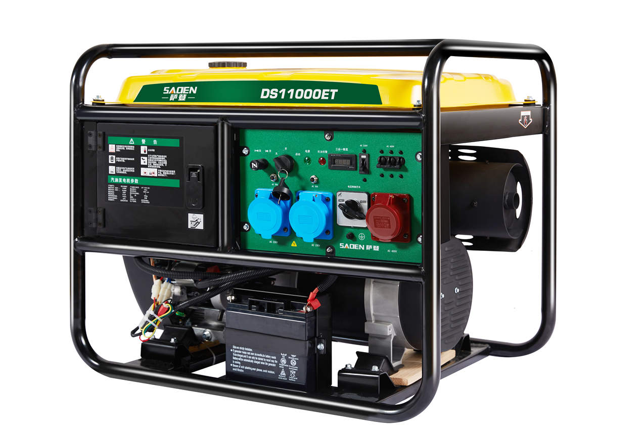 薩登10kw移動式汽油發(fā)電機(jī)