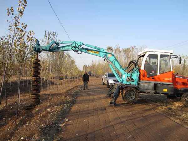 履帶式打樁機(jī) 履帶式挖掘機(jī)改裝鉆孔機(jī) 打眼機(jī)
