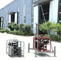 四川小型山地鉆機(jī)便攜式山地取樣勘探鉆機(jī)