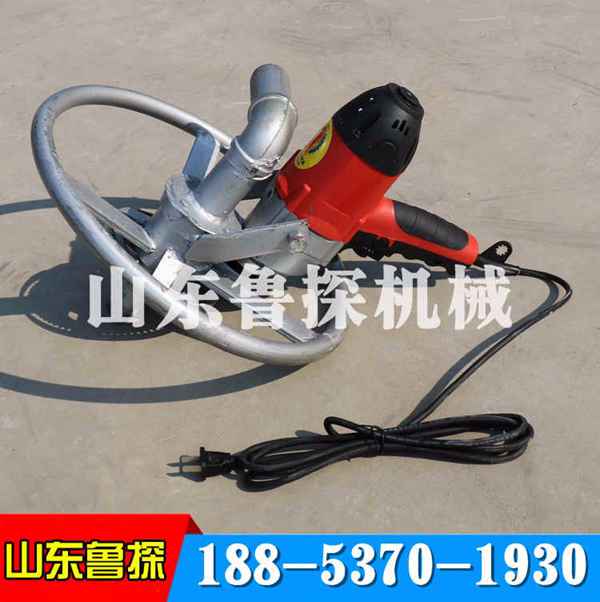 山東魯探直銷家用水井鉆機1.2kw家用兩相電打井機鉆井設備