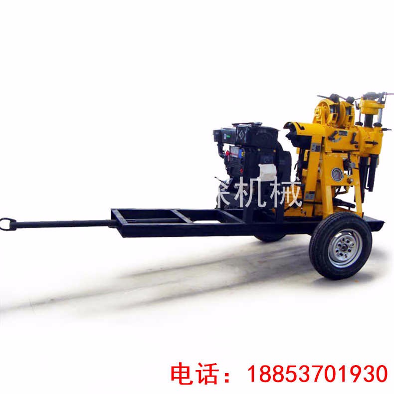 工程地質(zhì)鉆機山東魯探供應(yīng)XYX-130拖掛式液壓巖芯取樣鉆機