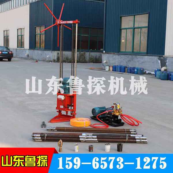 QZ-2C地質勘探鉆機價格多功能家用打水井鉆機生產廠家