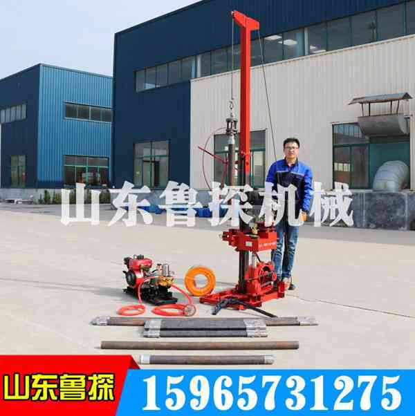 QZ-2B汽油式小型家用打水井鉆機價格地質勘探鉆機廠家