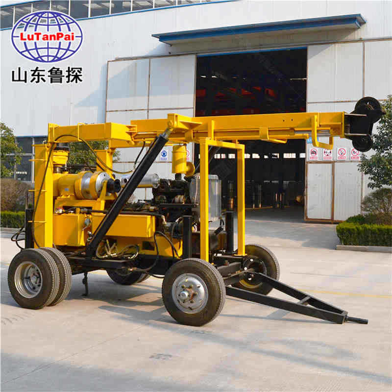 魯探供應輪式井鉆機?XYX-3液壓鉆井機 打深水井鉆機 移動方便