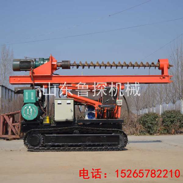 熱銷魯探多功能螺旋打樁機(jī) 光伏地樁打樁機(jī)高效型螺旋鉆機(jī)