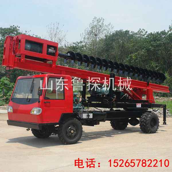 供應(yīng)魯探雙排座防汛打樁機(jī)小型樁工長(zhǎng)螺旋鉆機(jī)工程地基打樁機(jī)