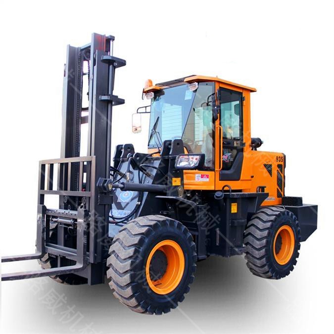 四驅3噸越野叉車 全新多功能裝載式叉車 柴油越野叉車