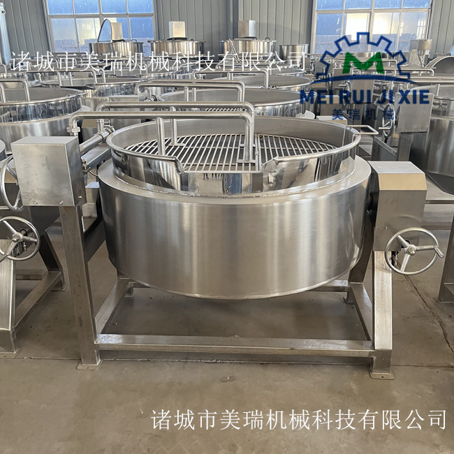 可傾斜電加熱鍋 電加熱夾層鍋 電磁加熱夾層鍋