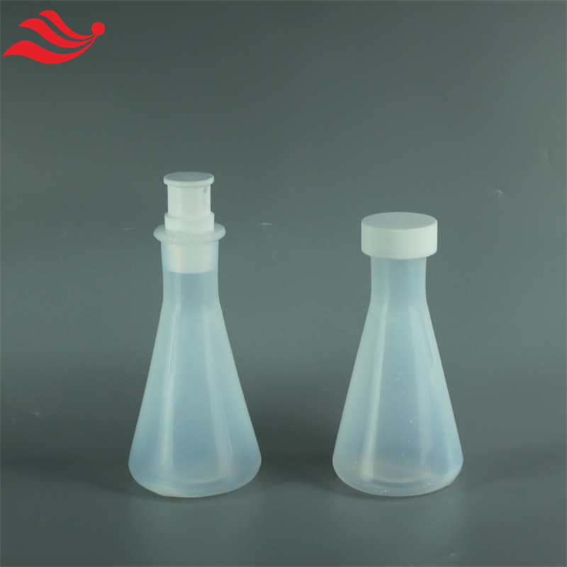 PFA三角燒瓶耐強(qiáng)酸強(qiáng)堿特氟龍錐形瓶100ml250ml500ml