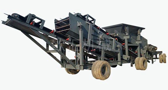 移動式石料制砂機