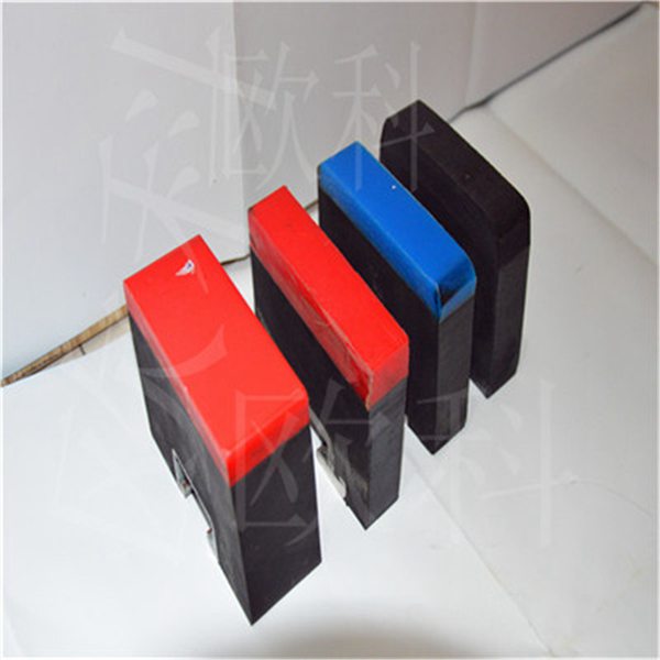 聚氨酯緩沖條  高分子板聚氨酯緩沖條 落料口緩沖條