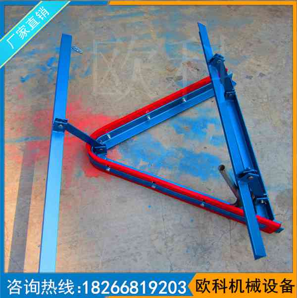 礦用空段聚氨酯清掃器 壓輪式O型聚氨酯清掃器