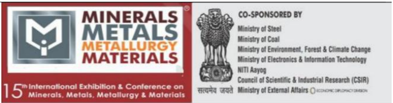 2026 年第十五屆印度國際礦物、金屬、冶金及材料展