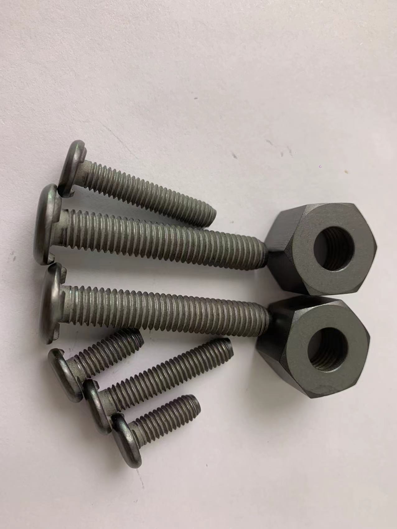 抽釘、鉚釘、螺母、螺栓噴涂潤滑涂層二硫化鉬MOS2