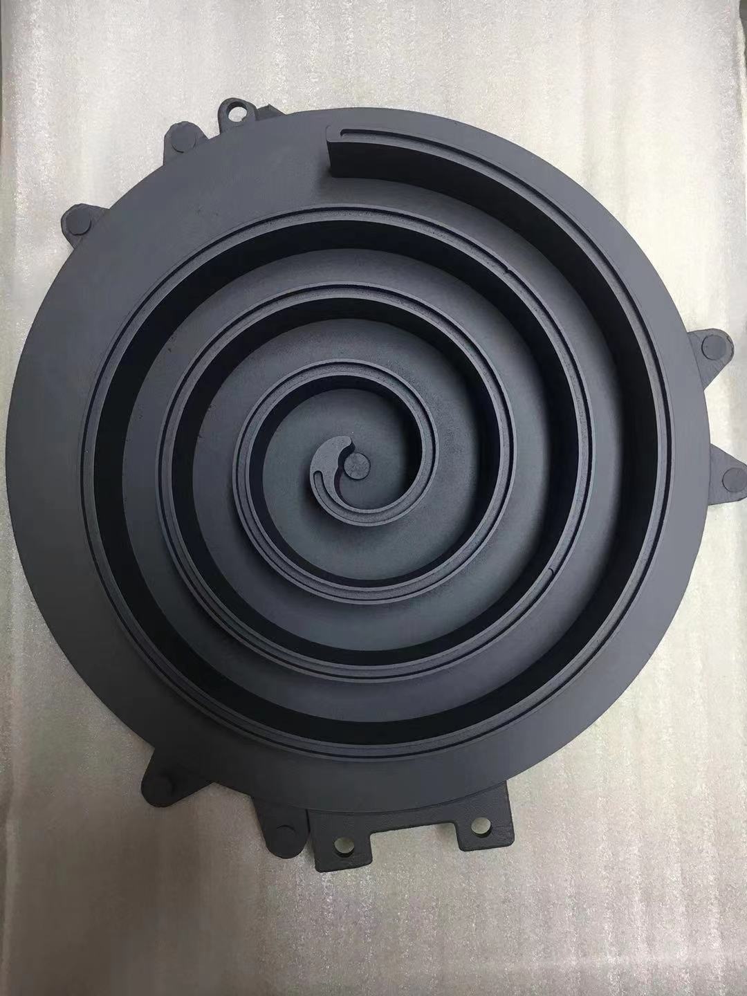 制氧壓縮機(jī)鋁渦旋盤涂層加工，碳氟潤滑耐磨涂層，降低能耗，提升出氣量