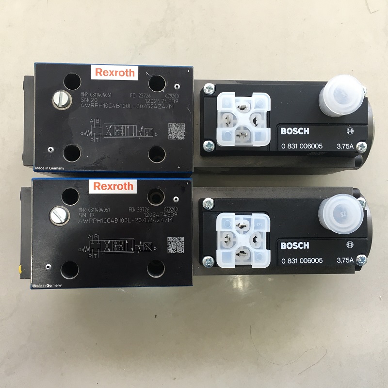 力士樂比例閥4WRPH10C4B100L-2XG24Z4M