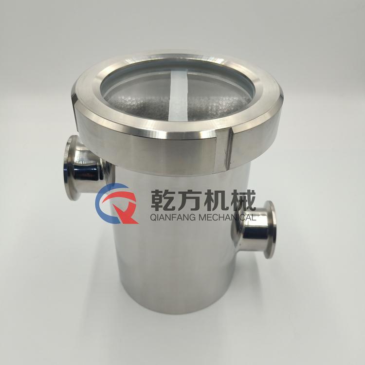 304 316L不銹鋼空氣阻斷器 水封隔斷地漏 潔凈阻斷地漏