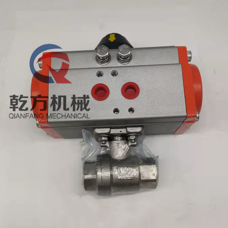 內(nèi)絲氣動球閥，氣動內(nèi)絲球閥  304不銹鋼氣動球閥