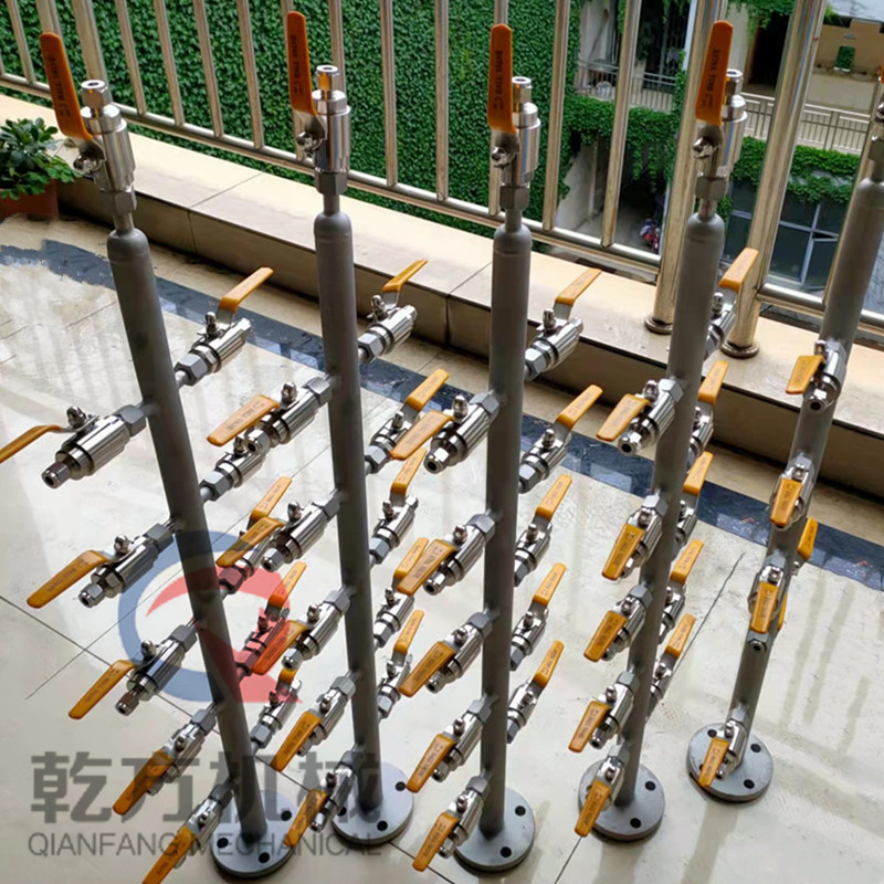 氣源分配器 304/316L不銹鋼氣源分配器， 蒸汽分配器，氣源球閥 氣源樹