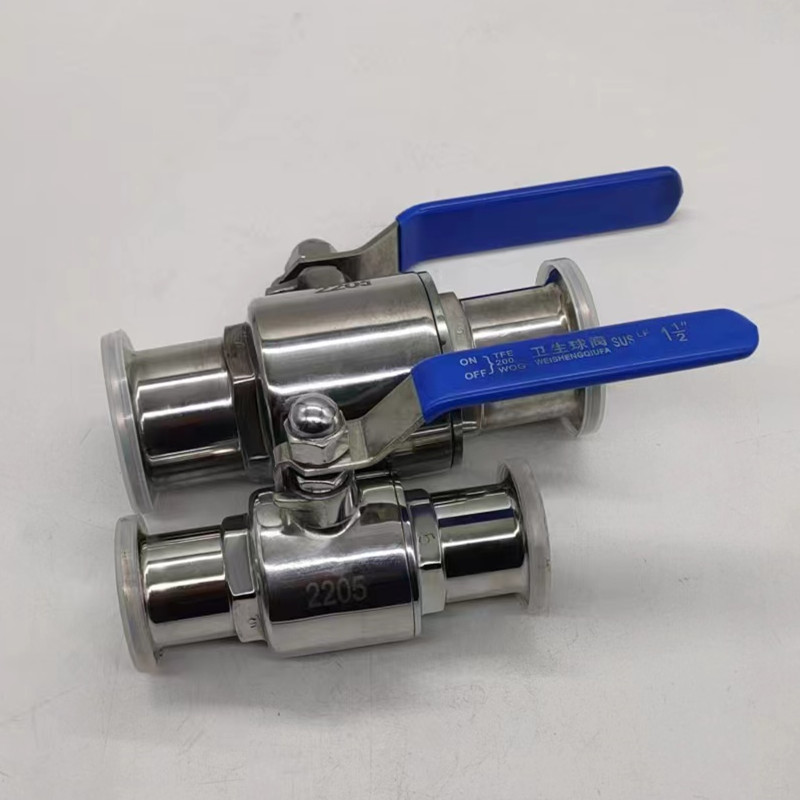 工廠訂做 哈氏合金C276快裝球閥 卡箍式球閥 快開(kāi)球閥