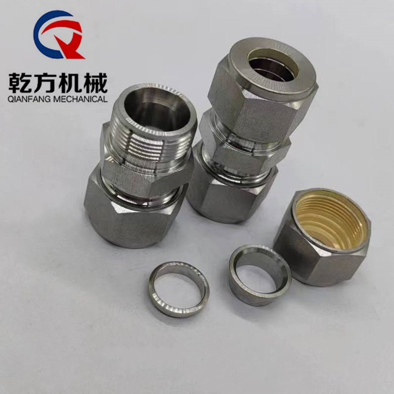 工廠訂做310S/2520/TA2鈦材/904L材質(zhì)卡套接頭
