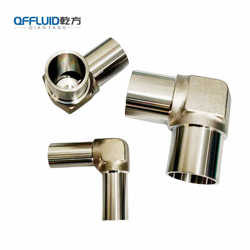 超潔凈氣體管路不銹鋼彎頭，316L不銹鋼鍛制彎頭 BA衛(wèi)生級90?彎頭