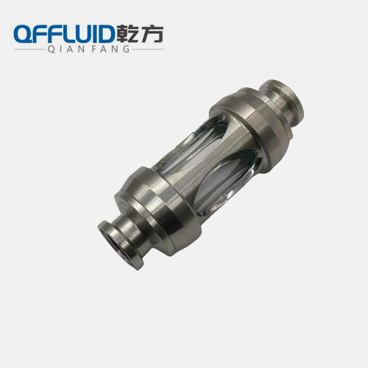 304/316不銹鋼衛(wèi)生級(jí)快裝直通視鏡  玻璃管快裝管道視鏡 雙相鋼直通視鏡