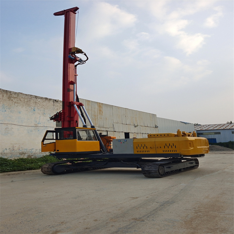 直供履帶式長(zhǎng)螺旋打樁機(jī) 全液壓地質(zhì)勘探打樁機(jī) 360度可旋轉(zhuǎn)地基打樁機(jī)