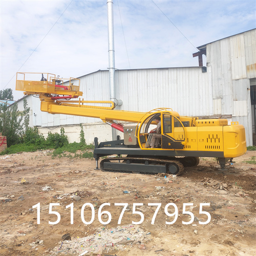 履帶式支護(hù)錨固鉆機(jī) 高舉雙大臂護(hù)坡鉆機(jī) 開山基坑邊坡錨桿鉆機(jī)