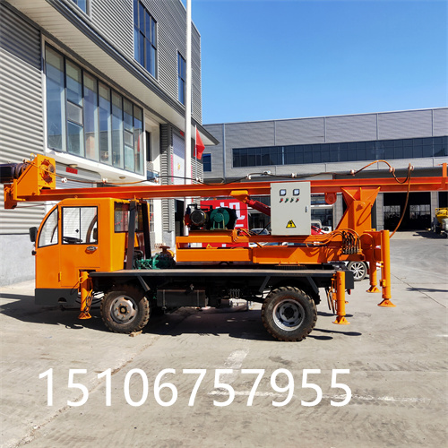 供應(yīng)農(nóng)用地基打樁機(jī) 四輪液壓打樁機(jī) 大功率農(nóng)用果園鉆機(jī)