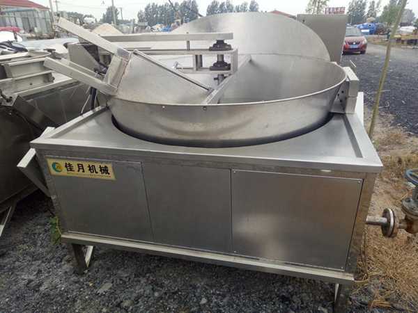 九成新諸城佳月YZG-600油炸鍋，商用大型油炸鍋