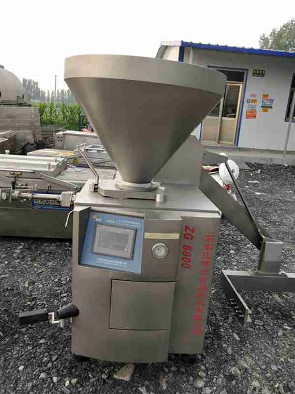 熱銷(xiāo)九成新ZG-6000博悅灌腸機(jī)，不銹鋼灌腸機(jī)，全自動(dòng)灌腸機(jī)