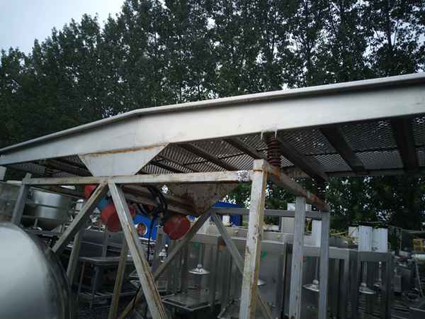 九成新304不銹鋼振動篩 篩分量大 篩分效率高