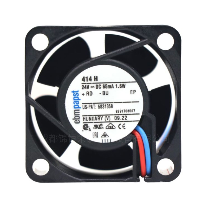 德國ebmpapst直流風機414H工控設備散熱風扇4020mm 24V
