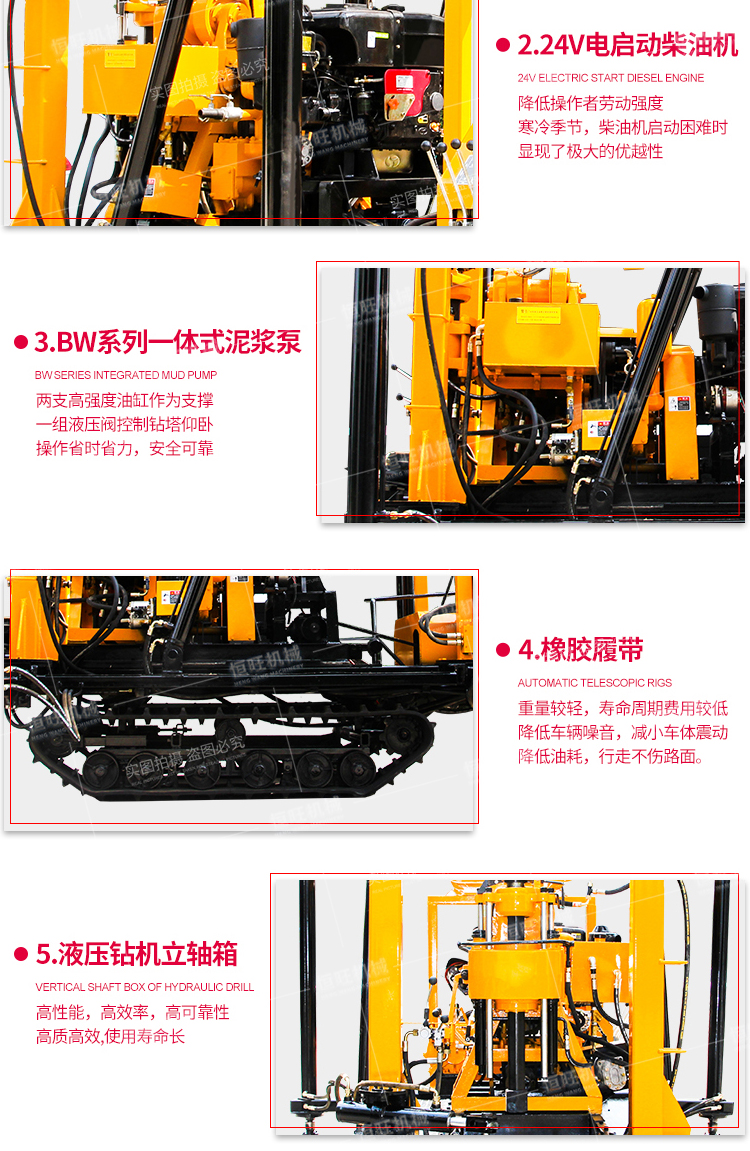 XY-3地質(zhì)勘探鉆機(jī) 液壓打井設(shè)備鉆井機(jī)