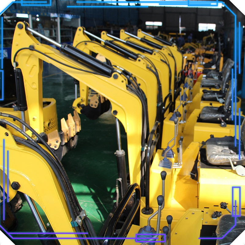 農(nóng)田改造-多功能微型挖掘機(jī)