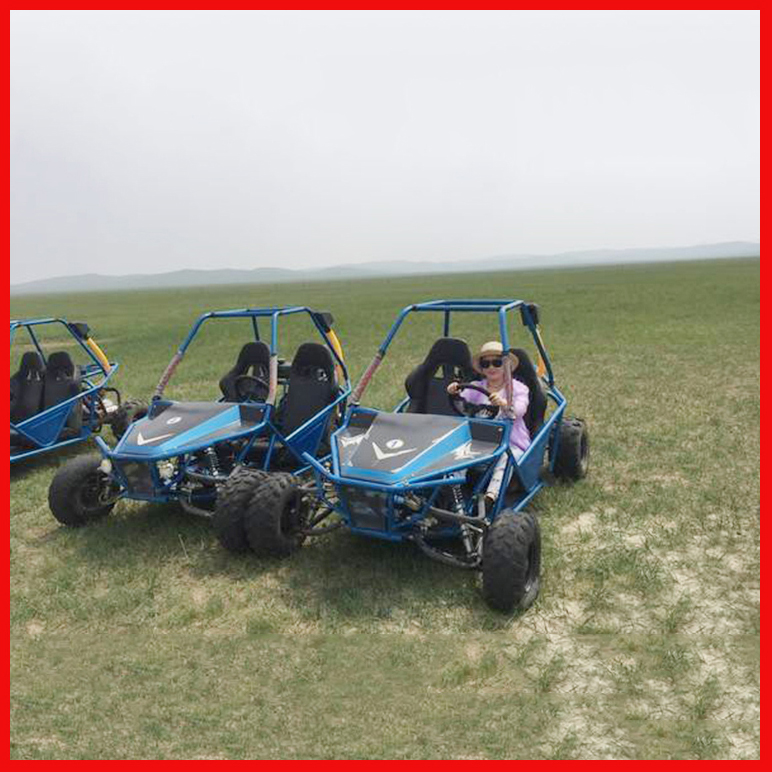 田園山莊場地建設(shè) 越野游樂設(shè)備 汽油大型卡丁車價格 方向盤式卡丁車材質(zhì)