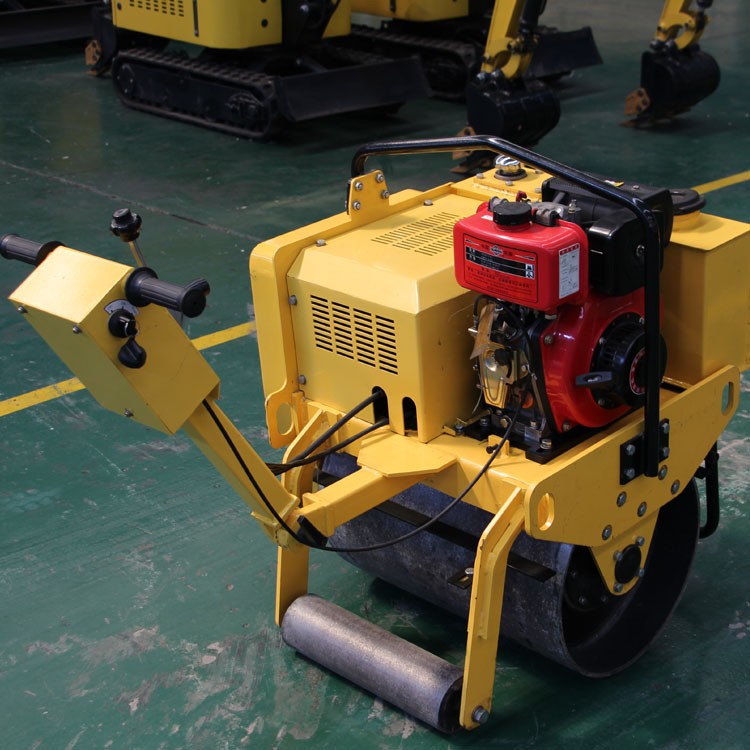 柴油小型手扶式壓土機(jī) 雙鋼輪壓路機(jī)價(jià)格