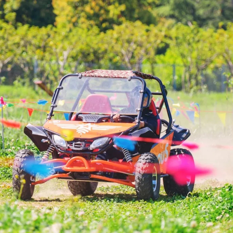 金耀加重型賽道款卡丁車   防撞保護(hù)到位  親子項(xiàng)目