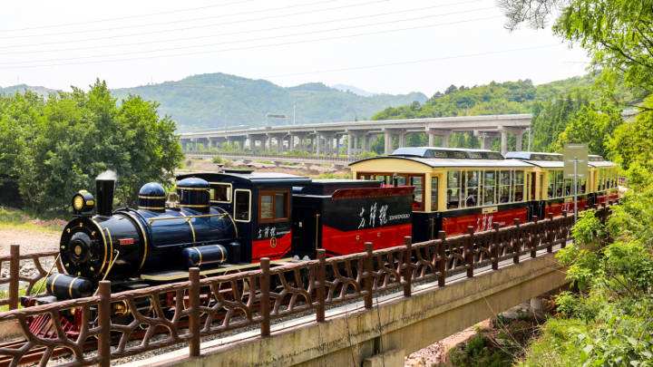 電動軌道小火車 戶外大型游樂設備 多功能游樂設備 四季游玩項目 jy-65