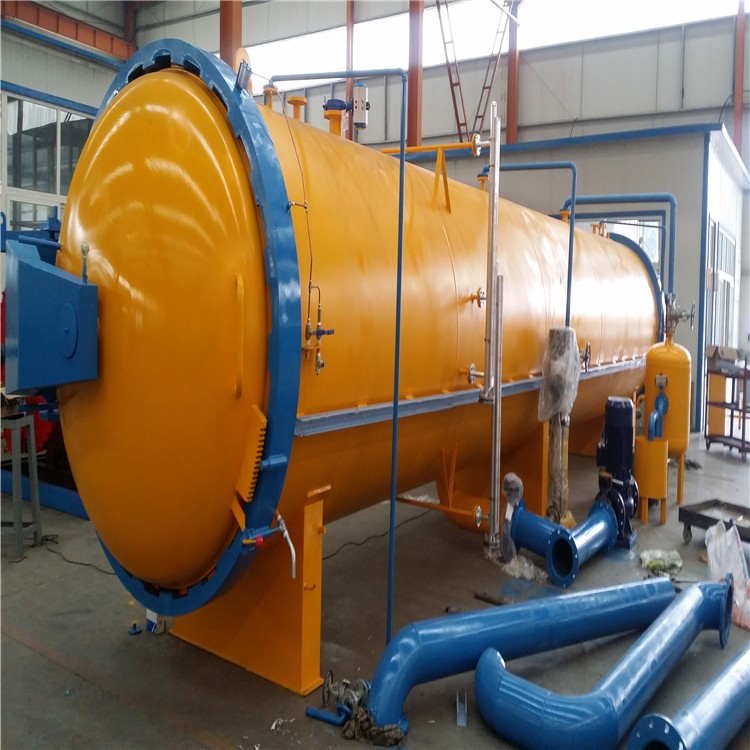 木材防腐真空壓力罐 木材熱處理罐