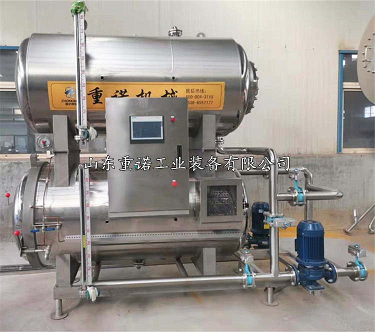 重諾直銷真空包裝鹵豬蹄高溫殺菌鍋殺菌鍋供應